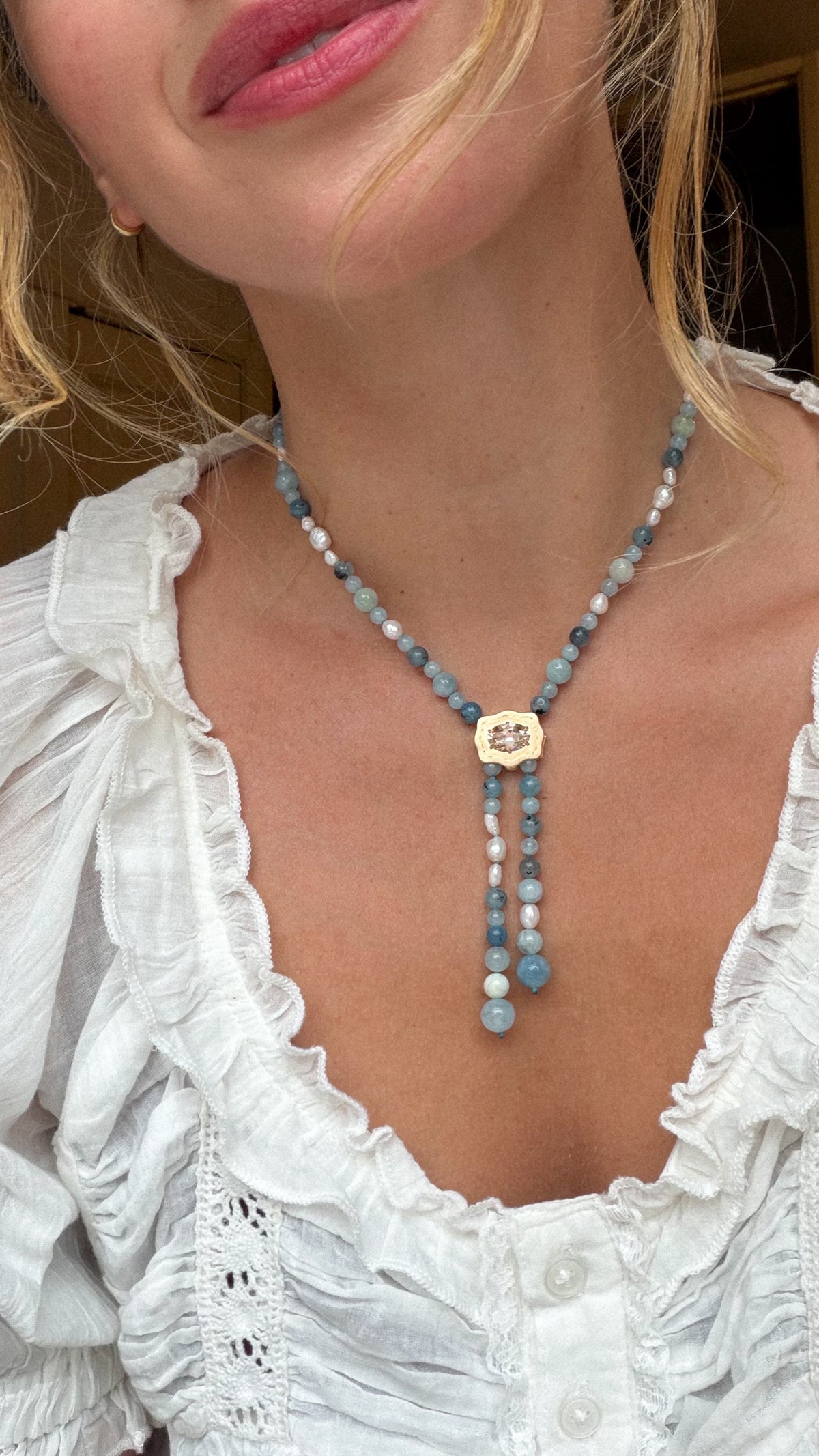The Elvie Bolo Necklace